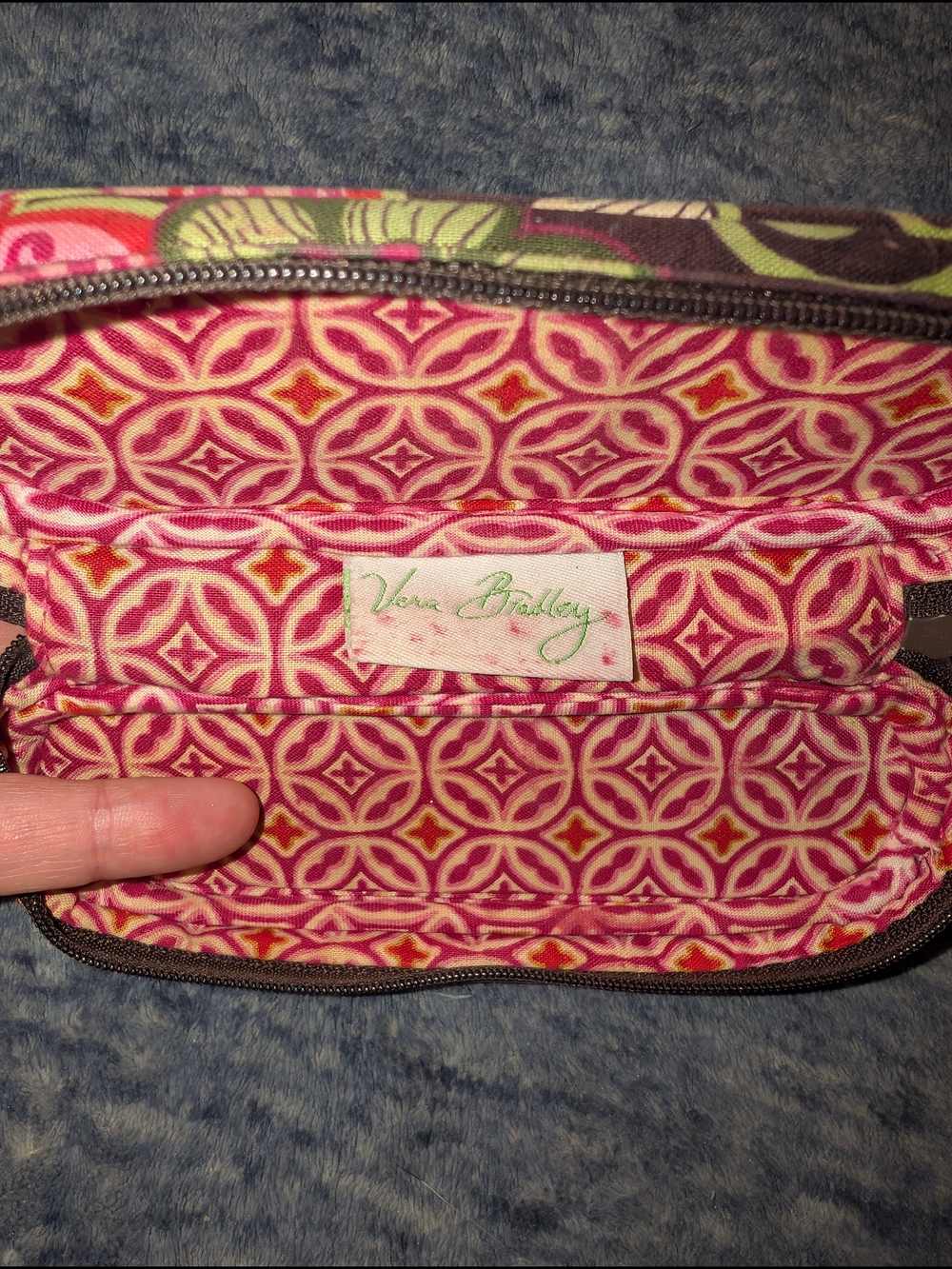 Vera Bradley Retired Mod Floral Print Medicine Pouch (No Plastic Part) - Picture 6 of 7